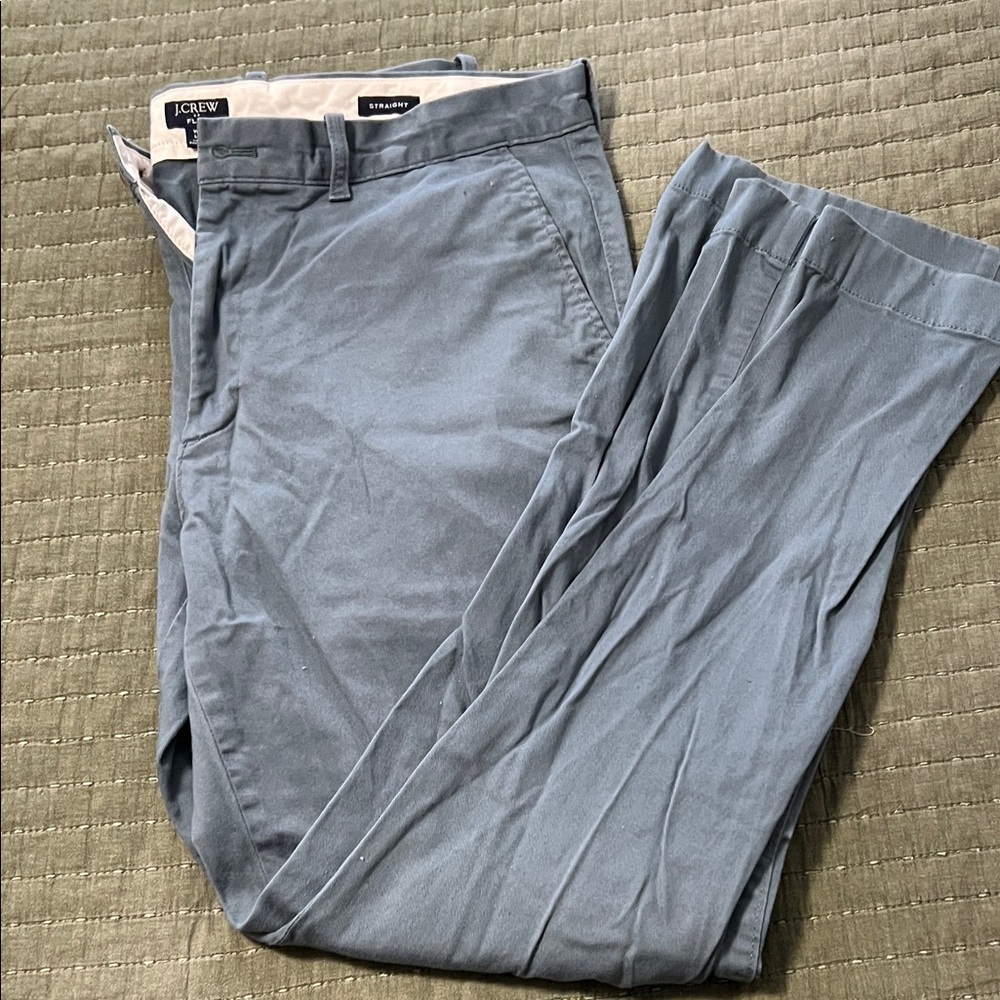 J. Crew Men's Blue Chinos